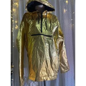 Urban Outfitters Adidas Gold Fontanka Anorak Rare Pullover Lightweight